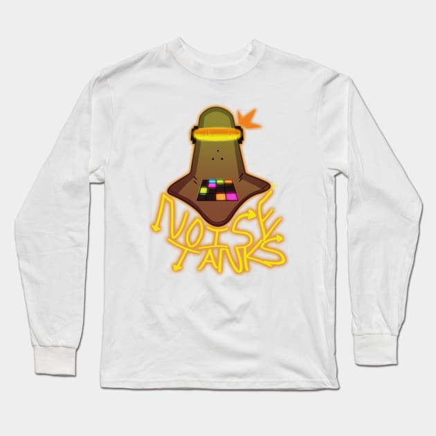 Noise Tanks Long Sleeve T-Shirt by Taibatk5